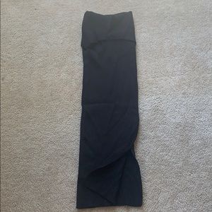 ZARA Knit Long Ribbed Pencil Skirt